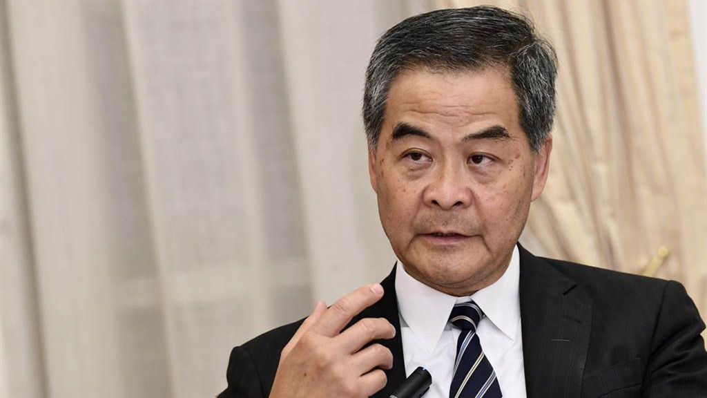 回應會否再參選特首 梁振英：竭盡全力為港服務