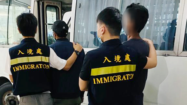 入境處展開反非法勞工行動 拘捕22人