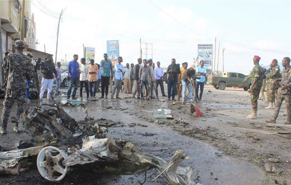 索馬里首都發生自殺式汽車炸彈襲擊至少10人死亡