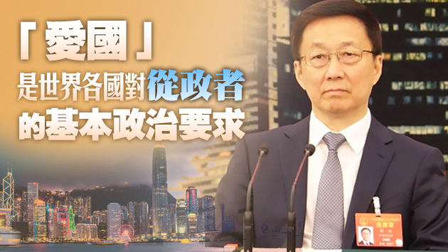 韓正參加港澳政協委員聯組討論：香港管治權必須在愛國者手中
