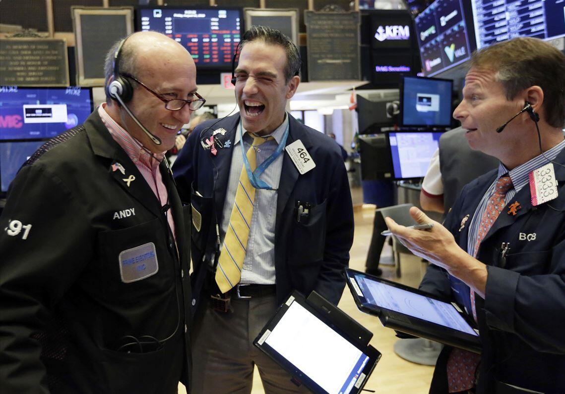 看好紓困法案 道指早段升逾400點