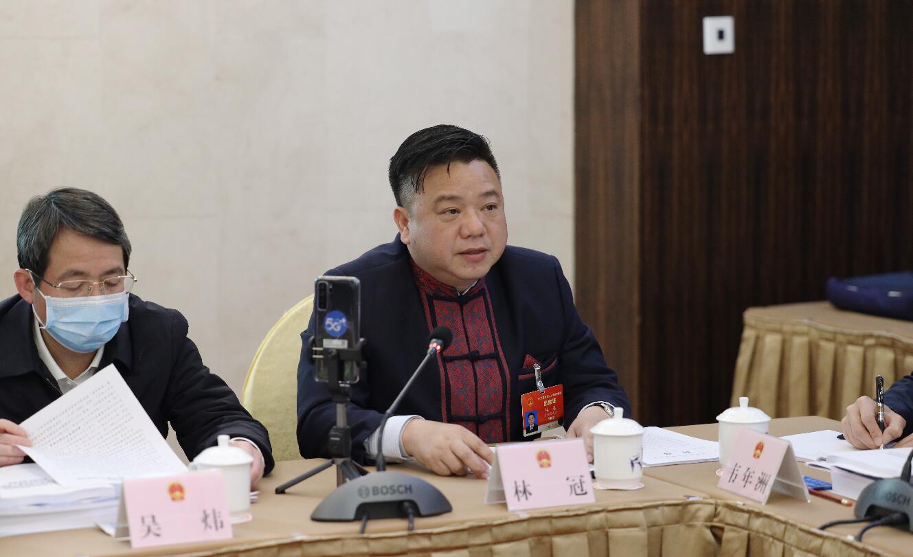 【代表委員說】林冠代表：搶抓開放機遇實現發展「邊緣「到「前沿」歷史性跨越