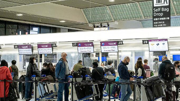 日本要求每個國際航班入境人數最多100人