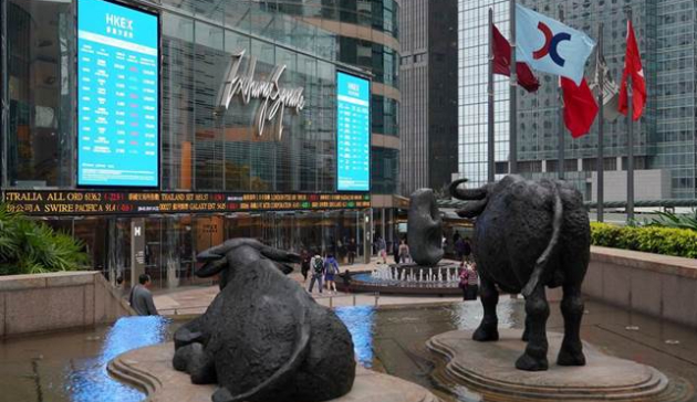 恒指全日收28907點 升134點或0.5%