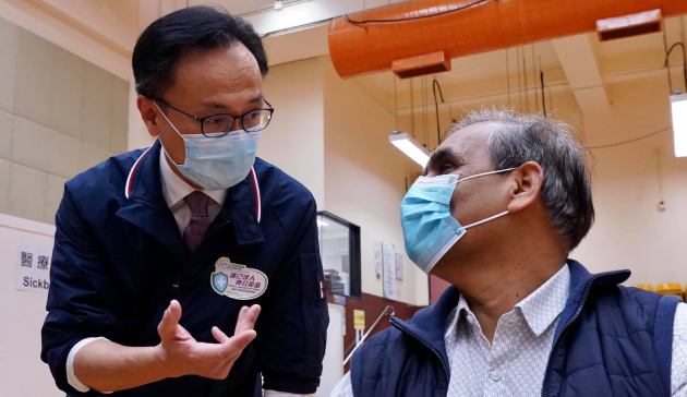 聶德權：不少外籍人士回鄉心切 趕打疫苗