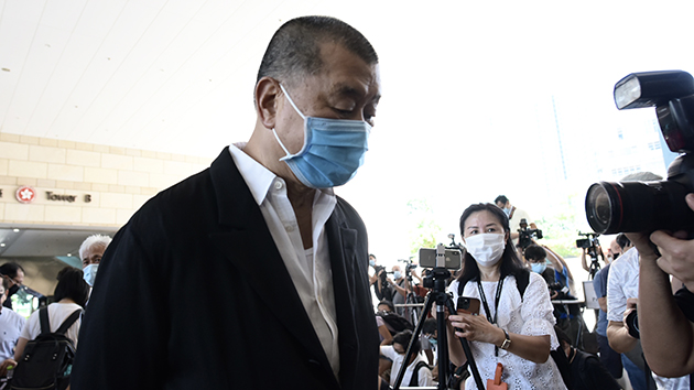 8·18非法集結案今續審 黎智英李柱銘等7被告不出庭自辯