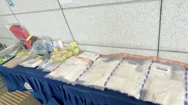 警方搗破天水圍公屋毒品倉庫 檢值2000萬元毒品