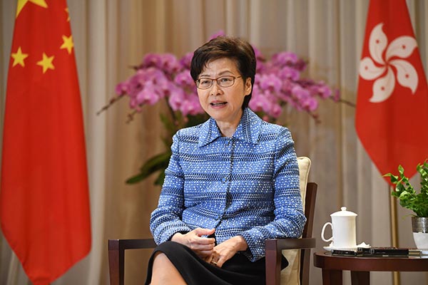 林鄭談積極融入「十四五」規劃 涉港部分字字都體現對香港支持