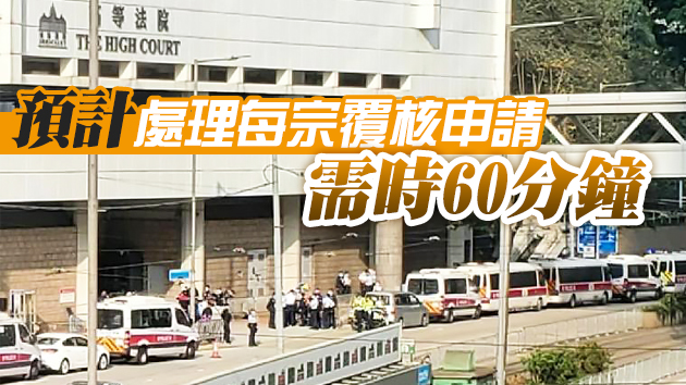 高院處理「初選」案餘下4人的保釋覆核