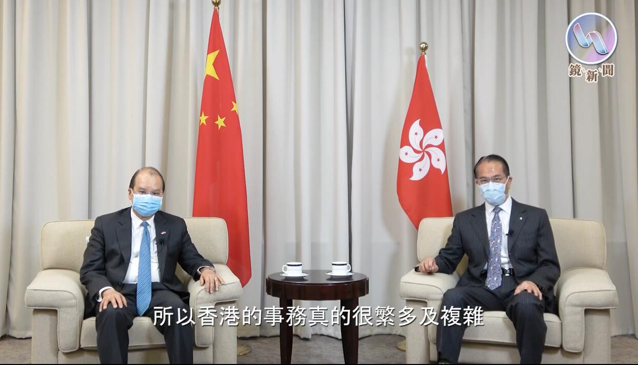 有片 | 張建宗談落實「愛國者治港」及完善選舉制度