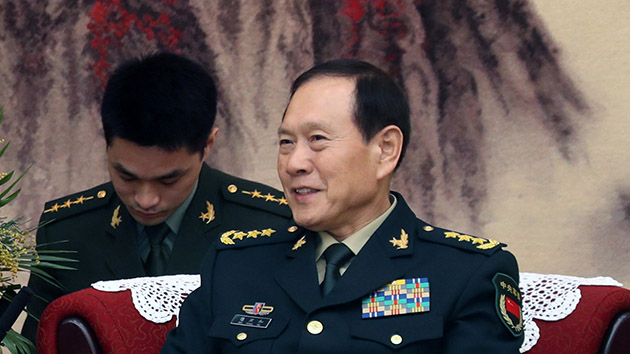 中國防長魏鳳和同蒙古國國防部長通電話