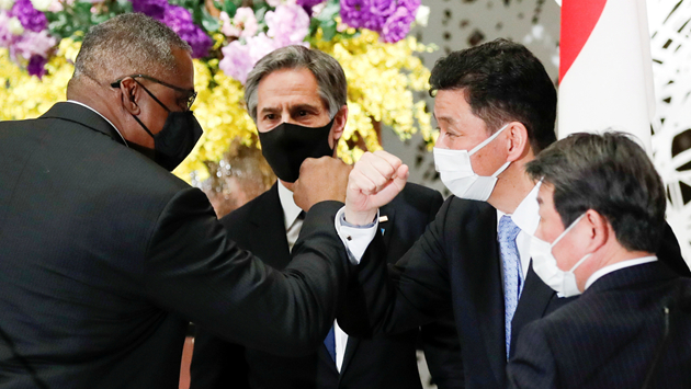 美日「2+2」會談話題集中對華 中方：交流合作不應損害第三方