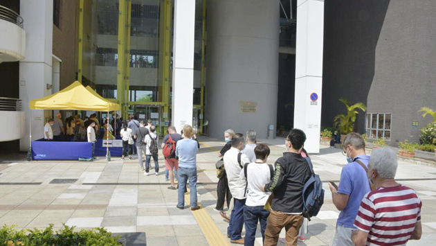 本港累計近23萬人接種第一劑新冠疫苗