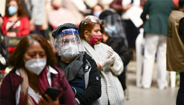 墨西哥首都開始接種中國科興疫苗