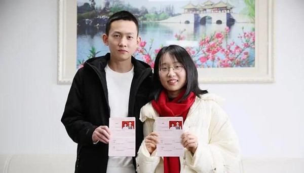 恭喜！他們結婚了！