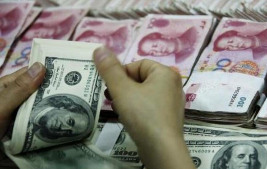 人民幣中間價較上日貶值93點