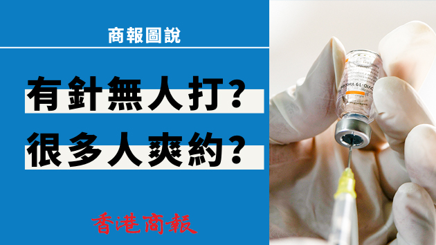 【商報圖說】疫苗謬誤一：有針無人打？很多人爽約？