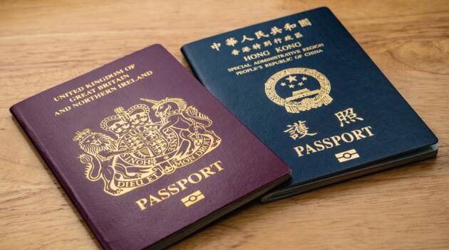 據報港府向多個外国領館發信 要求停止接受BNO作為旅遊證件