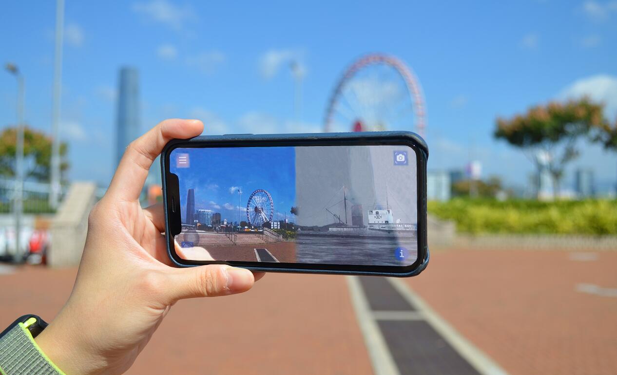 旅遊事務署推「城市景昔」 掃描「AR時鐘」看歷史照片
