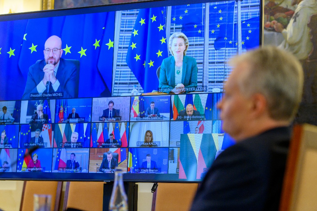 歐盟峰會再度聚焦新冠疫情防控 決定繼續限制非必要旅行