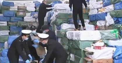 12萬條假煙！南京海關查獲一起走私香煙大案