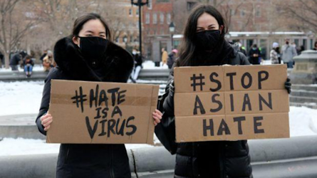 德國柏林舉行集會反對歧視亞裔