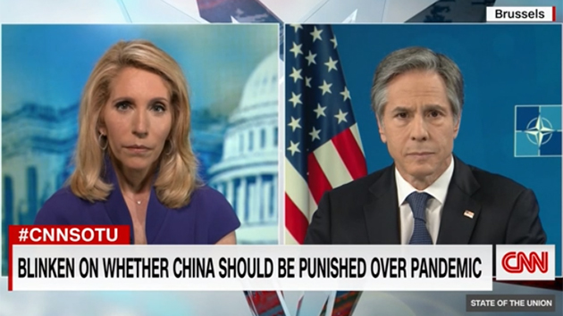 CNN還在問「是否因新冠懲罰中國」 美國務卿回應