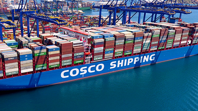 中遠海運港口去年多賺13%