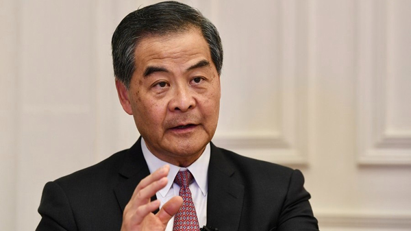 梁振英支持修訂基本法兩個附件：民主最重要是代表的廣泛性