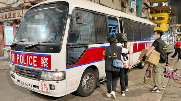 警方深水埗拘捕1名女子 檢值逾18萬元毒品