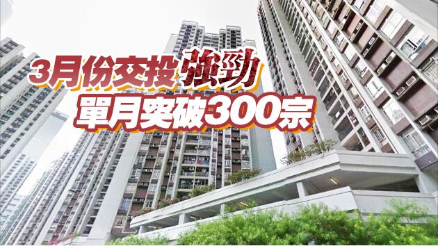 10大屋苑首季錄978宗成交 成交創7年來季度新高