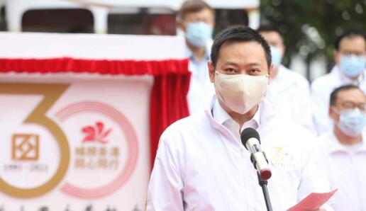 徐英偉到訪香港體育協會暨奧林匹克委員會 解說完善選舉制度