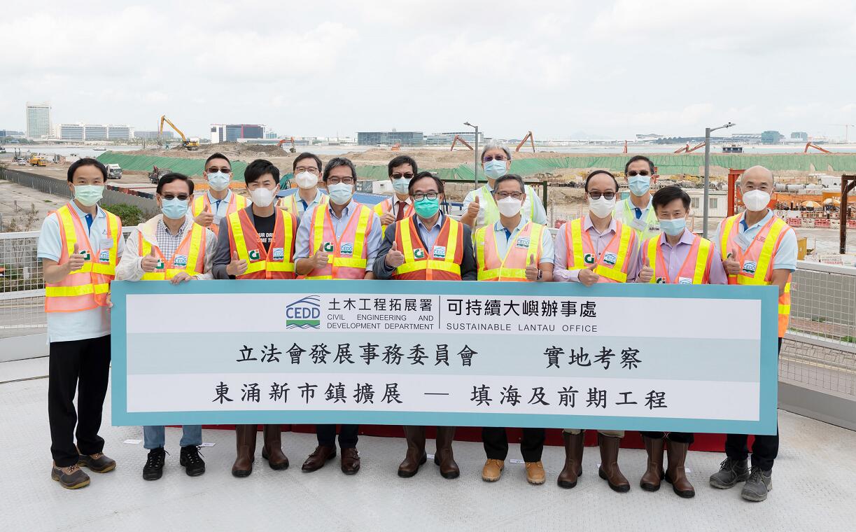 東涌東填海工程料2023年完成 新增土地將用作新市鎮擴展