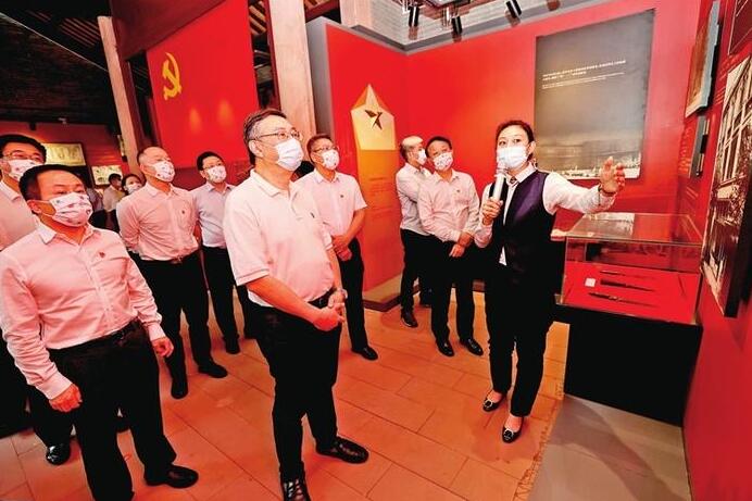 【中共百年 深圳故事】深圳報業集團開展「學黨史 憶初心」活動 前往中共寶安縣第一次黨員代表大會舊址參觀學習