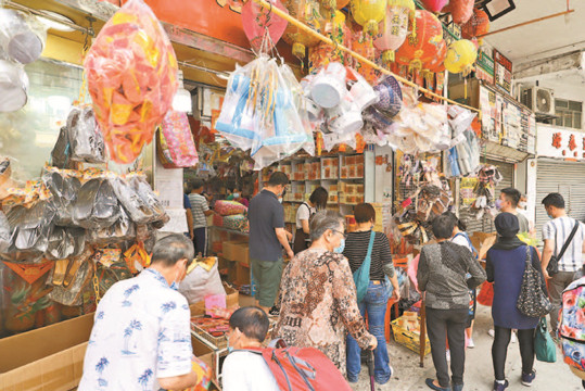 清明掃墓祭品生意「疫」市上升