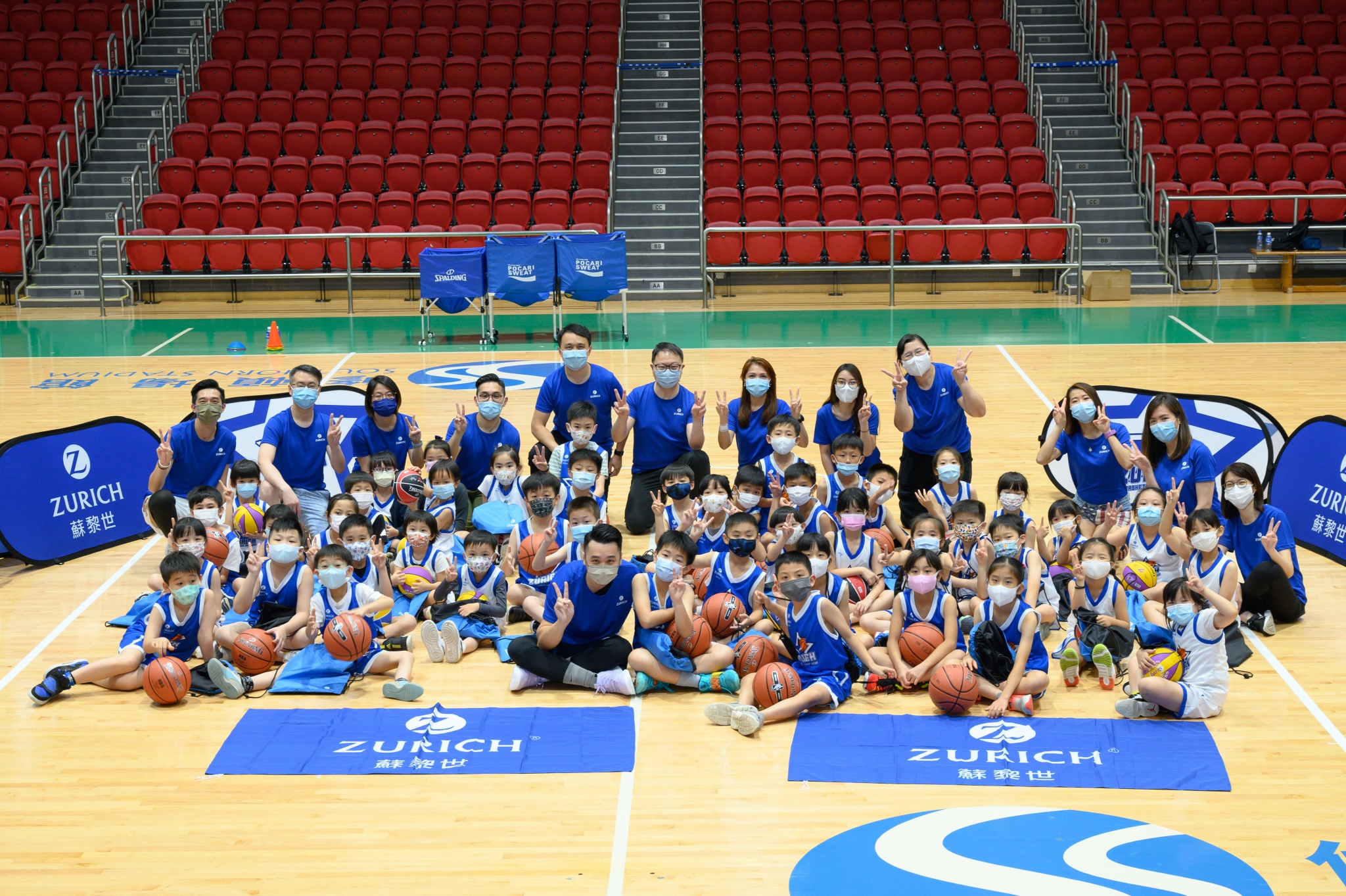 保險公司贊助兒童籃球體驗營及香港學界3X3 籃球挑戰賽