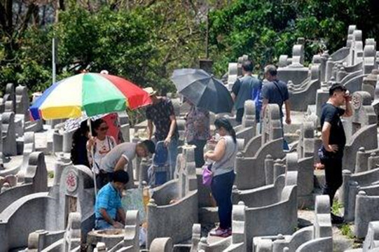 市民疫下掃墓謹遵防疫措施