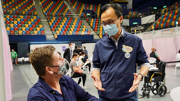 聶德權呼籲市民莫再等 盡快打疫苗