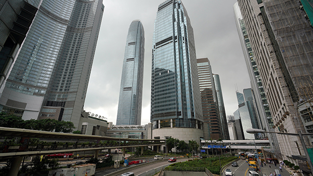 港寫字樓租金跌3.5% 連跌七個季度