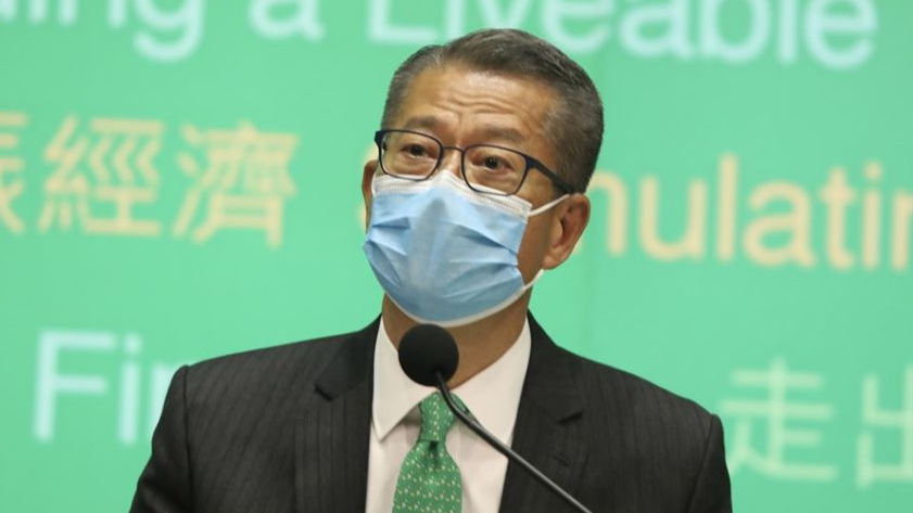 陳茂波：將設中央登記系統助推消費券 發放期數等細節待敲定