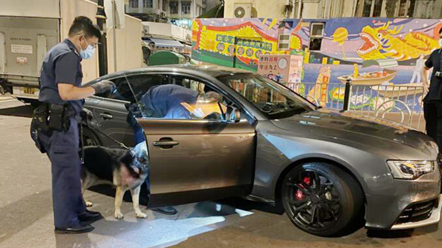 警方鴨脷洲截獲毒品快餐車 拘捕2人