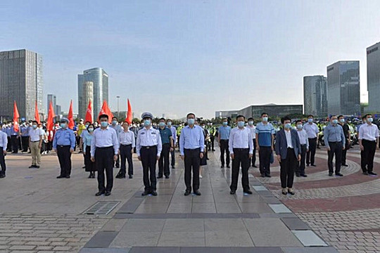 【中共百年 深圳故事】深圳寶安啟動摩電交通安全百日綜合整治行動