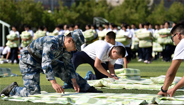 兩部門：高中階段學生軍事訓練教學不得少於7天56課時