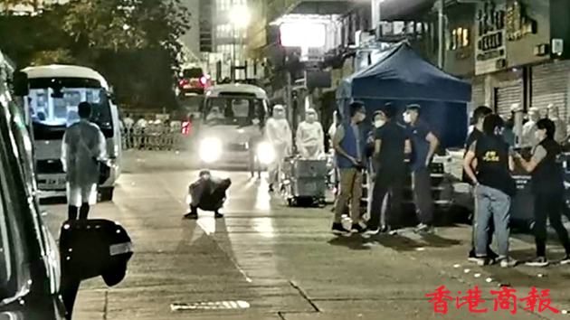 【突發】佐敦伯嘉士大廈所有居民搬離 赴竹篙灣集中隔離21天