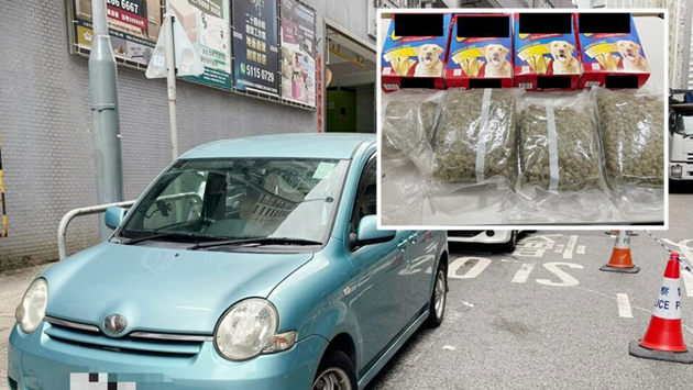 警方沙田展開打擊毒品行動 拘2人檢值37萬元毒品