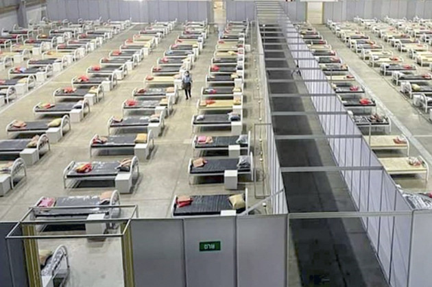 泰國曼谷啟用方艙醫院應對疫情反彈