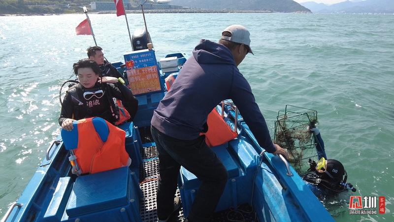 【中共百年 深圳故事】有片 | 外國人拍VLOG 點讚深圳年輕的「海底護衛隊」