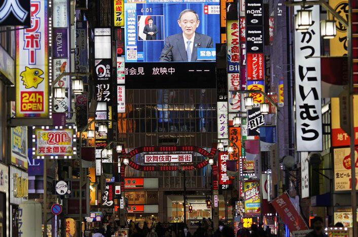 東京都擬再次進入緊急狀態 菅義偉：不會影響奧運會