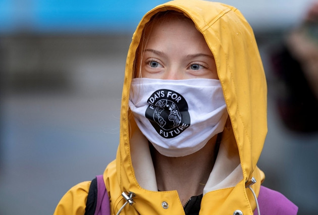 面對氣候變遷危機 環保少女通貝里斥掌權者輕忽