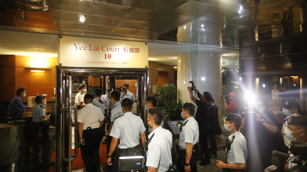 政府將海怡半島第10座怡麗閣圍封強檢 目標明早8時解封